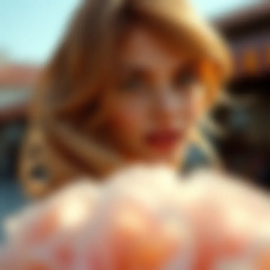 Stunning gold rose hair color showcasing a blend of golden and rosy hues