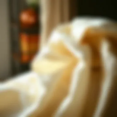 The Relaxed Look of Linen Fabric Linen fabric with a natural, relaxed appearance