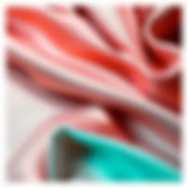 The Elegance of Silk Fabric Silk fabric draped elegantly to showcase its sheen