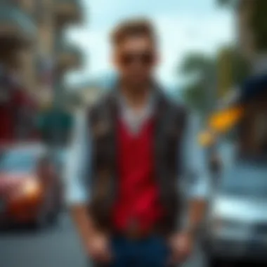 Accessorizing a Leather Vest for Enhanced Style Fashionable outfit featuring a leather vest accessorized stylishly