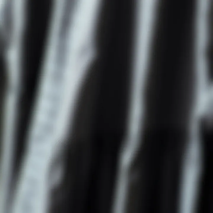 Textures and Fabrics of Gray Long Skirts Close-up of fabrics and textures used in gray long skirts, highlighting quality.