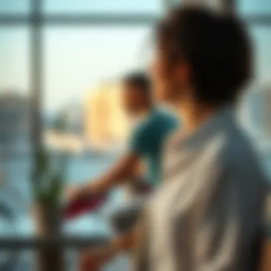 Comfortable half shirt in casual setting