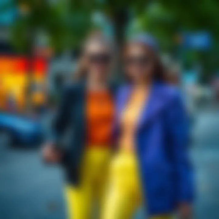 Stylish Color Combinations Stylish color combinations for dual outfits