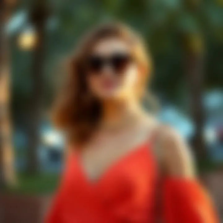 Accessorized look showcasing a stunning jumpsuit