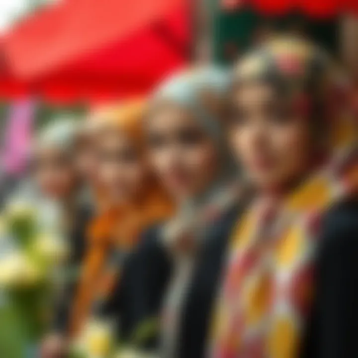 Collection of Modern Headscarf Designs A collection of modern headscarf designs