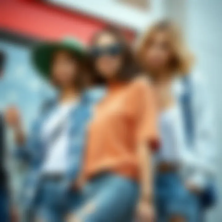 Modern Casual Styles Variety of casual outfits for modern lifestyle