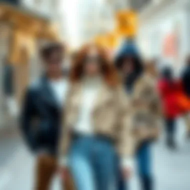 Seasonal Fashion Trends Stylish collection of seasonal clothing