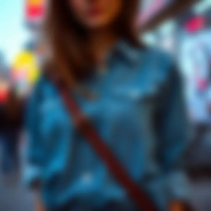 Outfit ideas featuring denim shirts for various occasions