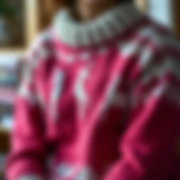 Knitting Techniques for Cozy Sweaters Various knitting techniques illustrated on cozy sweaters.