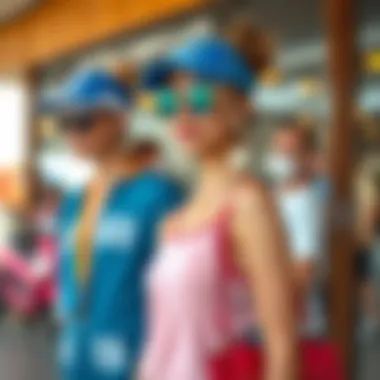 Fashionable combinations of sports dresses with accessories