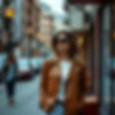 Everyday Chic: Casual Combinations Casual brown jacket outfit for everyday wear