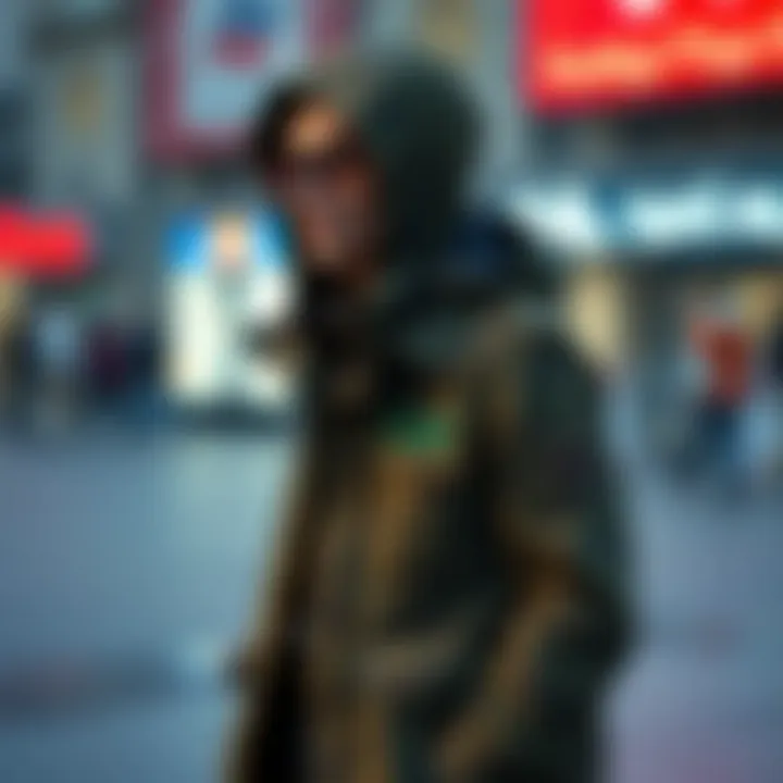 Various types of camouflage styles in fashion