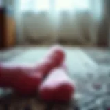 The Elegant Texture of Cashmere Socks Luxurious cashmere socks showcasing texture and quality