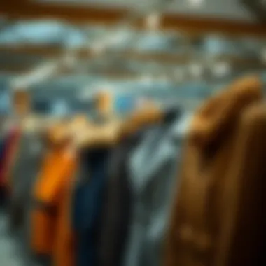 Diverse Styles: Kayra Coat Fashion Showcase Variety of Kayra coats displayed in a fashion setting