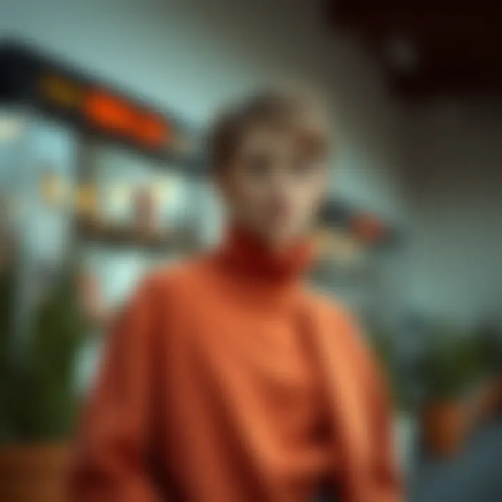 Seasonal fashion trends highlighting clay color Seasonal trends featuring clay color in fashion