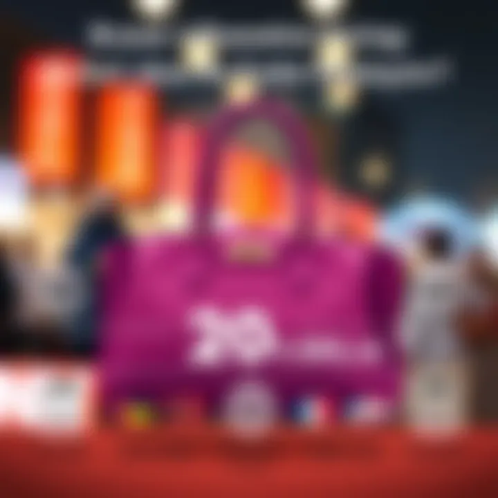 Brand Influence on Handbag Pricing An infographic showing the impact of brands on handbag pricing