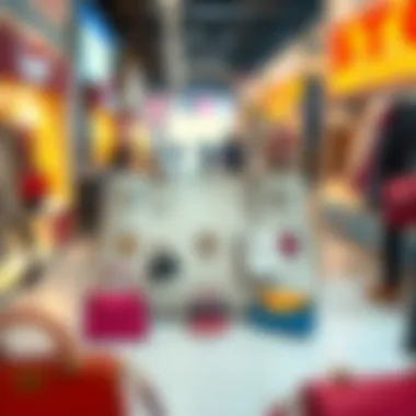 Handbag Design Trends A stylish handbag design trend chart emphasizing various styles