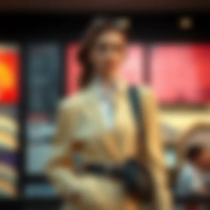 Creative Layering Techniques Layered look with a cream blazer and contrasting colors