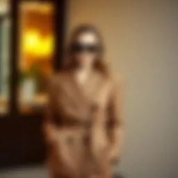 Elegant layered outfit with a double-breasted blazer