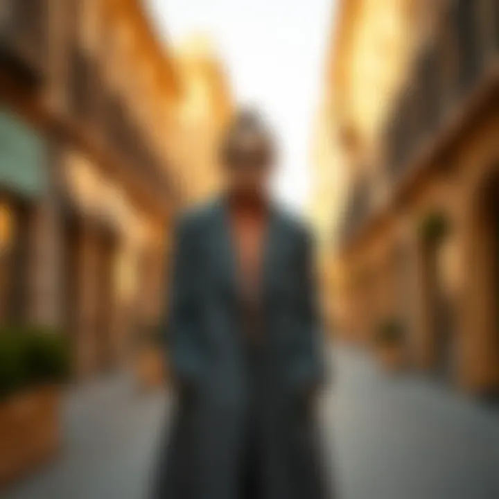 Stylish Outfit with Double-Breasted Coat Fashionable outfit styled with a double-breasted coat