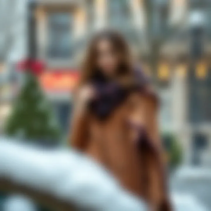 Mastering Layers for Winter Chic Layering techniques with short winter dresses.