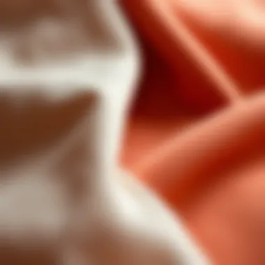 Detail view of luxurious fabric used in Loro Piana coats