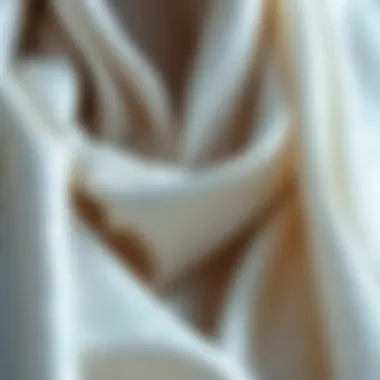 Luxurious Fabric of Silver Shawl Close-up of luxurious fabric of a silver sparkling shawl