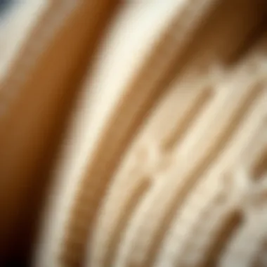 Close-up of knit texture showcasing luxury and comfort