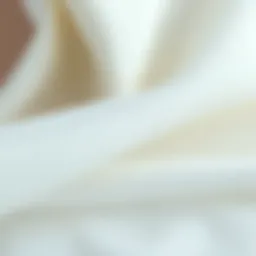 Soft texture of modal fabric showcasing its smooth surface