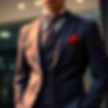 A sophisticated vest suit ensemble showcasing modern styling