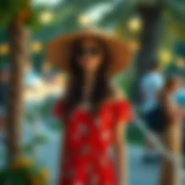 Comfort Meets Style for Outdoor Events Casual summer dress ideal for outdoor gatherings