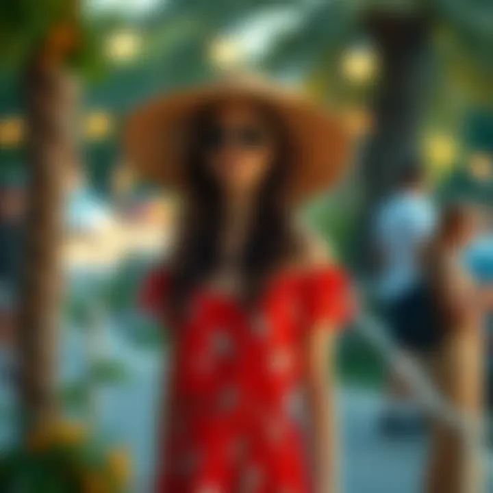 Comfort Meets Style for Outdoor Events Casual summer dress ideal for outdoor gatherings