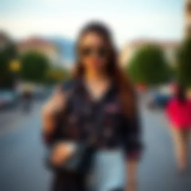 Stylish nar çiçeği shirt outfit