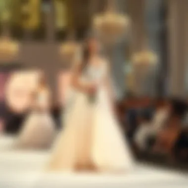 Latest Wedding Dress Trends on Runway Stylish wedding dress trends presented on a runway