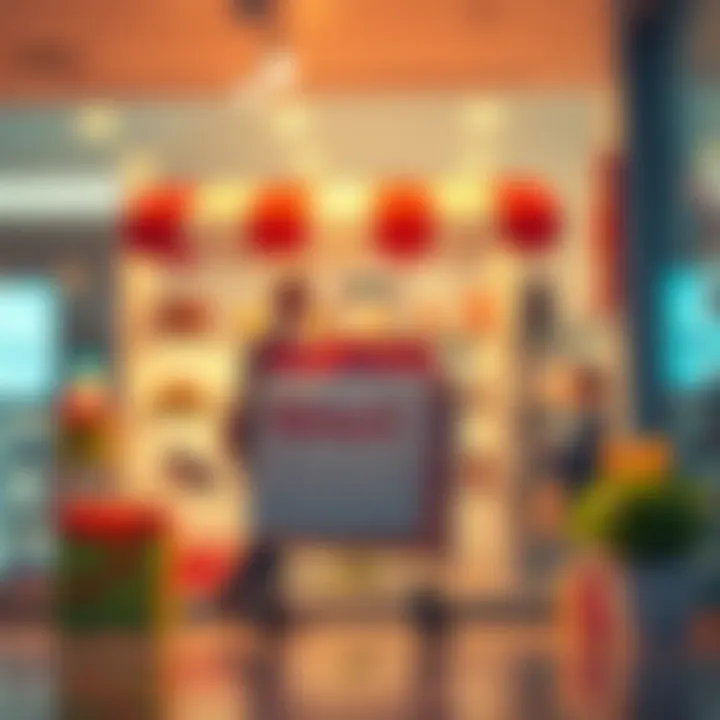 Understanding Return Policies Conceptual illustration of online shopping return policy