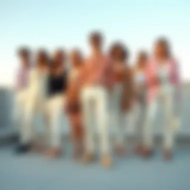 Versatile Style Ideas Variety of outfit combinations featuring cream trousers