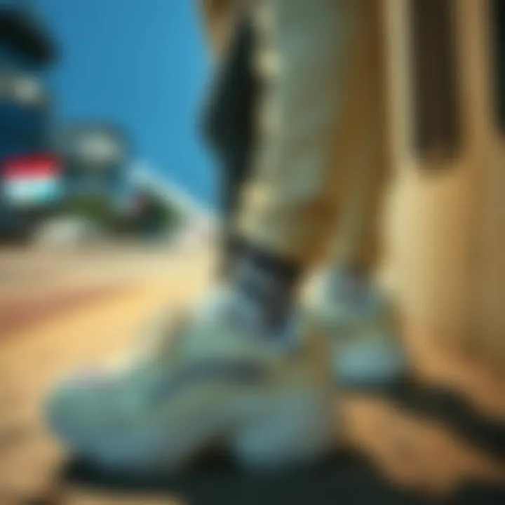 Styling Guide: Outfits with Thick Sports Shoes Stylish outfit combinations featuring thick sports shoes