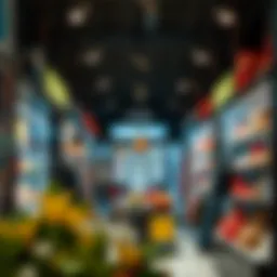 Ozdilek store interior showcasing a variety of products