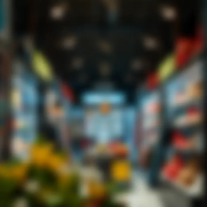 Interior of Ozdilek Store Ozdilek store interior showcasing a variety of products