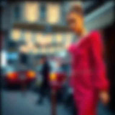 Unique Textures for Sophisticated Evenings Stylish evening outfit showcasing unique textures