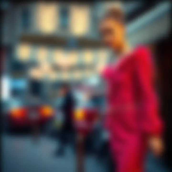 Unique Textures for Sophisticated Evenings Stylish evening outfit showcasing unique textures