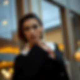 Elegant Pierre Cardin blouse design showcasing modern aesthetics