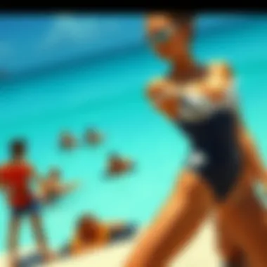 Innovative Swimwear Designs A collection of innovative swimwear designs by Pierre Cardin