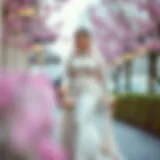 Sophisticated Styles for Plus-Size Hijab Engagement Dresses Elegant plus-size hijab engagement dress in soft pastel hues