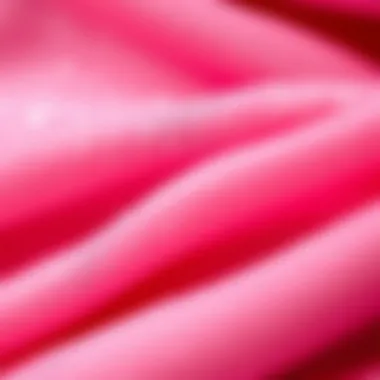 The Rich Texture of Rose Dust Fabric Close-up of rose dust fabric texture