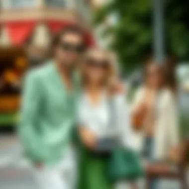 Seasonal Style Guide: Green and White Combinations Seasonal outfit combinations with green and white