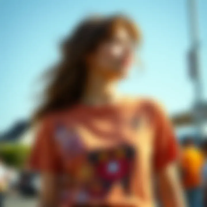 Seasonal Fashion Trends for T-Shirts Seasonal fashion trends featuring colorful t-shirts