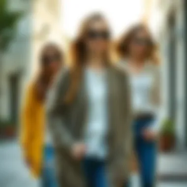 Stylish layering options with summer cardigans and various outfits