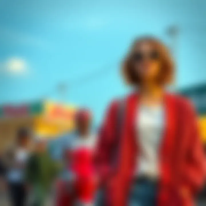 Trendy summer cardigan paired with casual attire for a chic look