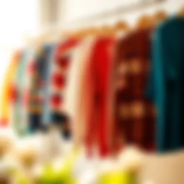 Diverse Summer Cardigan Collection A selection of summer cardigans in various colors and patterns
